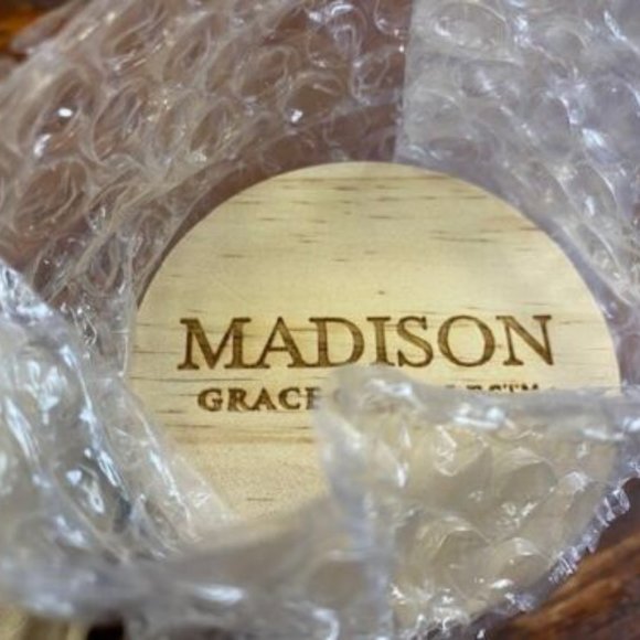 GIFT SET for MOM * Madison Grace PURPLE Jar CANDLE * Cosmetic Bag * BEST MOM - Picture 7 of 8